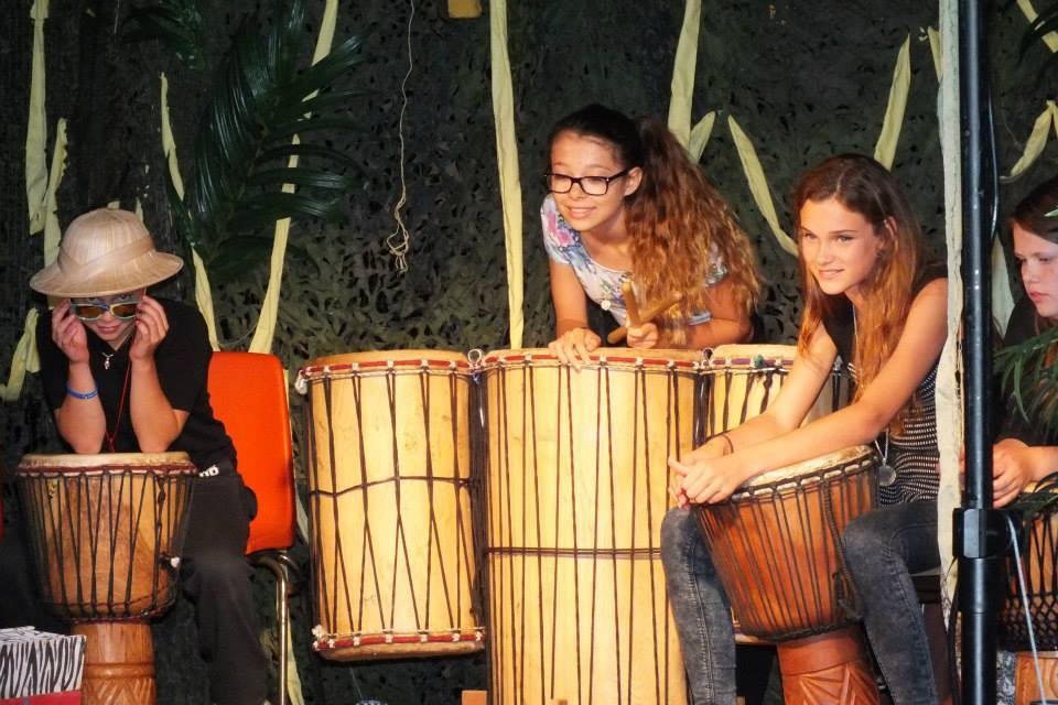 Optreden kindervakantieweek