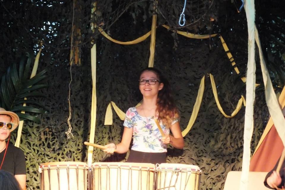 Optreden kindervakantieweek