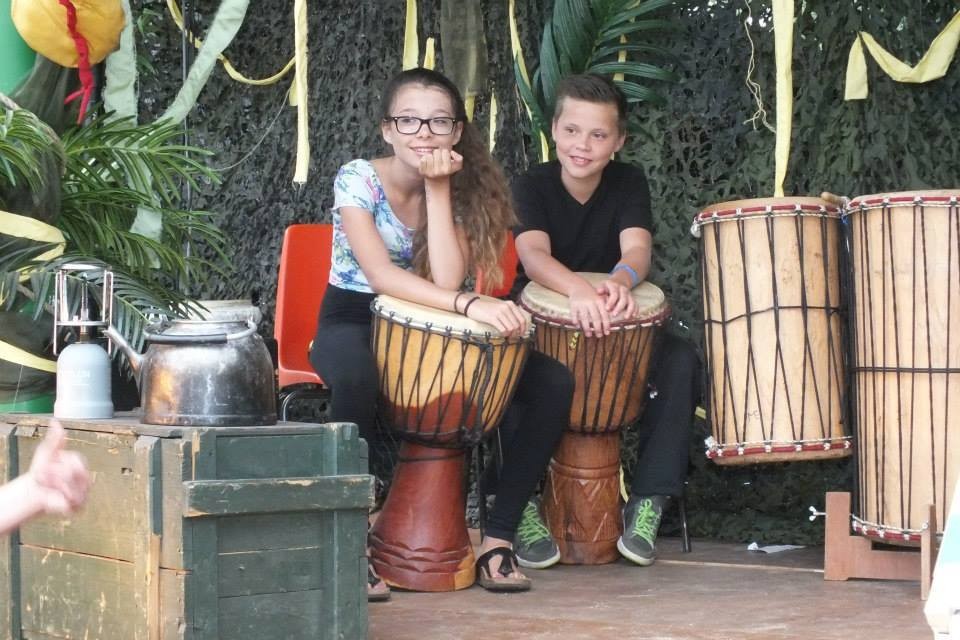 Optreden kindervakantieweek