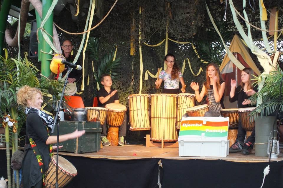 Optreden kindervakantieweek