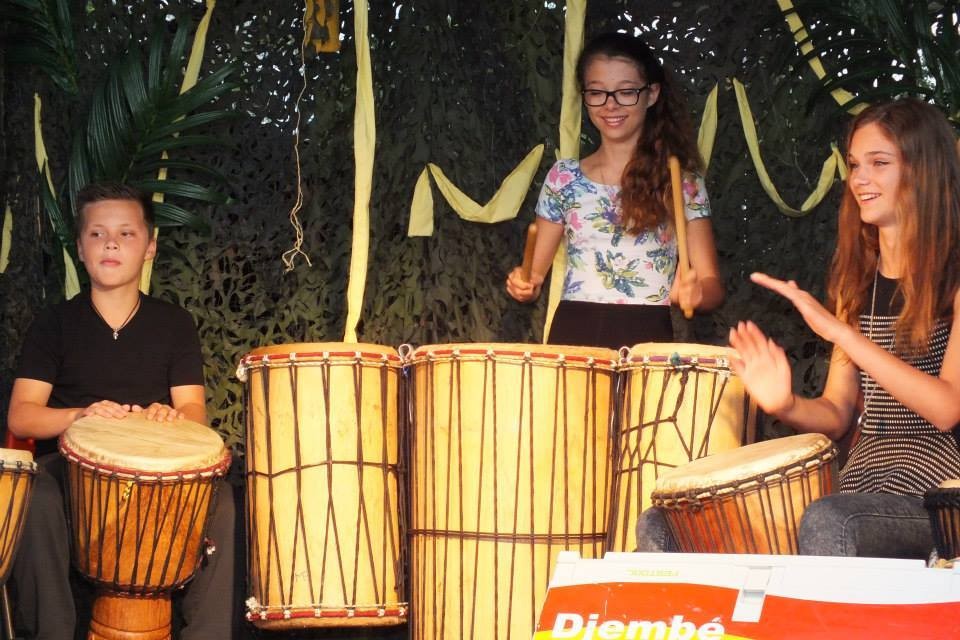 Optreden kindervakantieweek